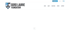 Desktop Screenshot of gordlauriefoundation.com
